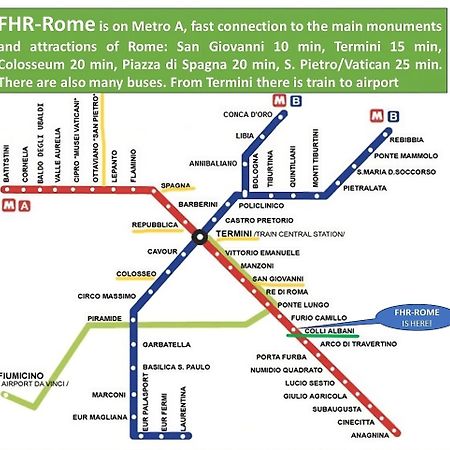 Frank Host Roma Lux , Metro A A 50 M, Simple Check-In Con Codice A Qualsiasi Orario Apartment Exterior foto